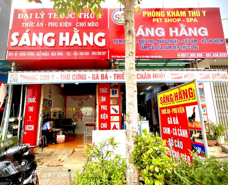 Phòng Khám Thú Y Pet Shop - Spa Sáng Hằng