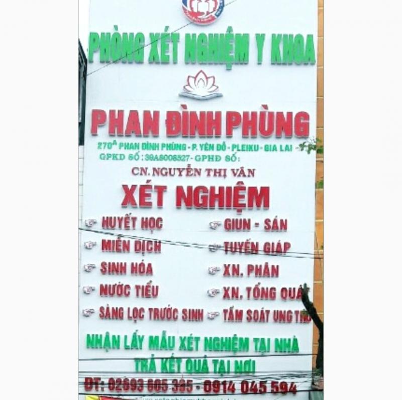 Phòng Siêu Âm - Xét Nghiệm_ 270A Phan Đình Phùng