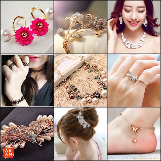 Phụ kiện thời trang làm đẹp rất được nhiều người ưa chuộng