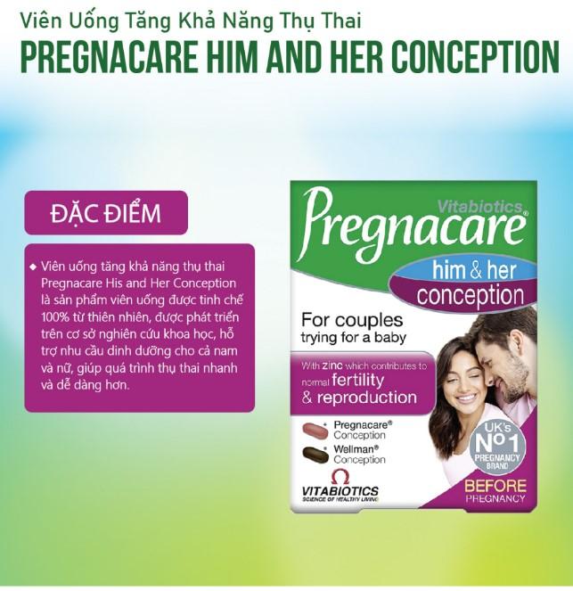 Pregnacare Him and Her Conception