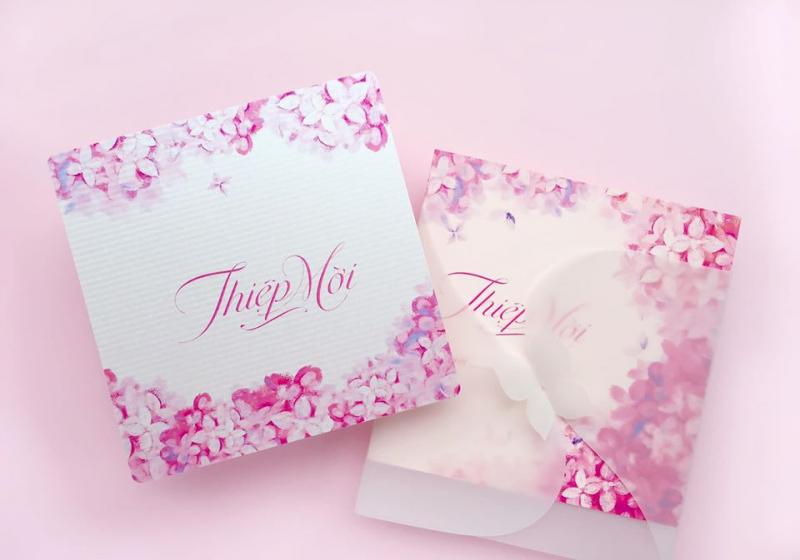 Thiệp cưới Printopia