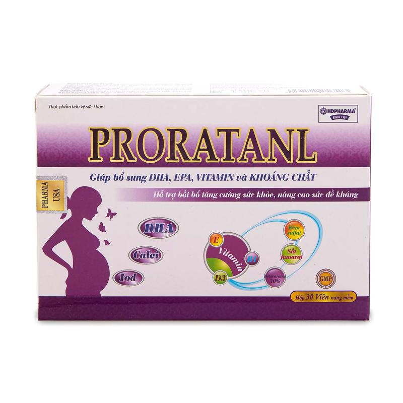 Proratanl bổ sung DHA, EPA