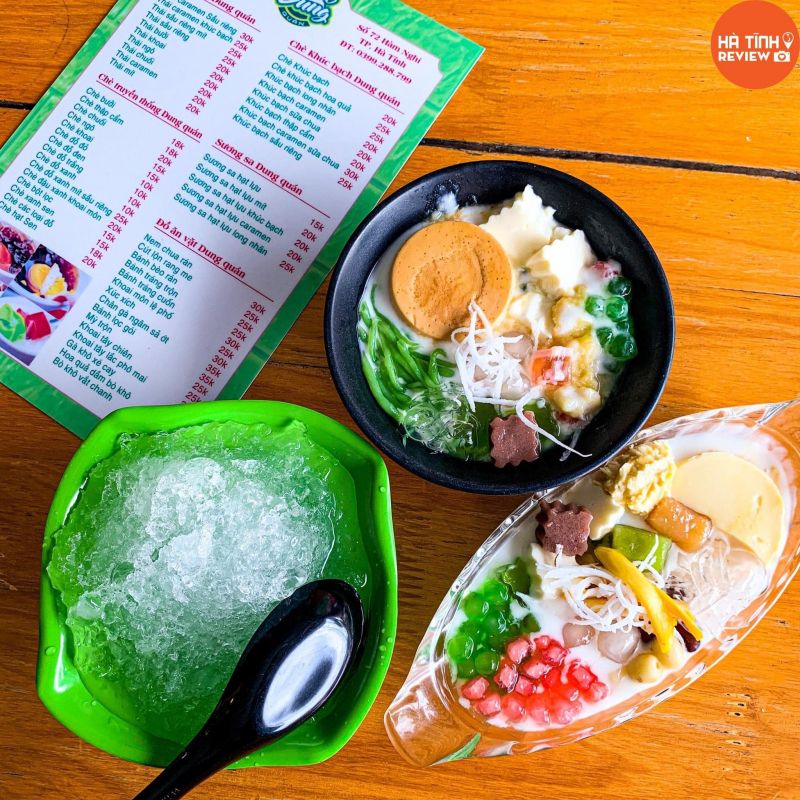 Chè Dung mang đến cho thực khách những món chè ngon đầy chất lượng