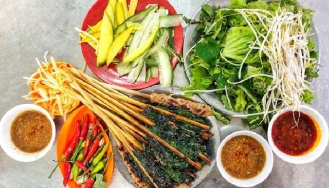 Tâm Chợ Hàn - Nem lụi & Bò lá lốt
