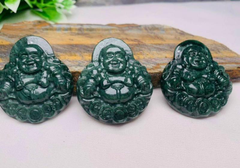 Mặt Phật Ngọc xanh Ấn Độ tại Quanh Style Shop