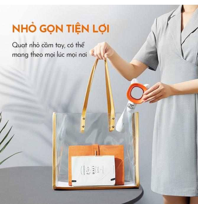 Quạt không cánh cầm tay Gaabor GFH-N80A