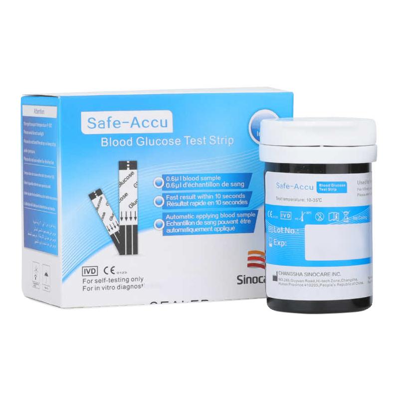 Que thử đường huyết Safe Accu Sinocare