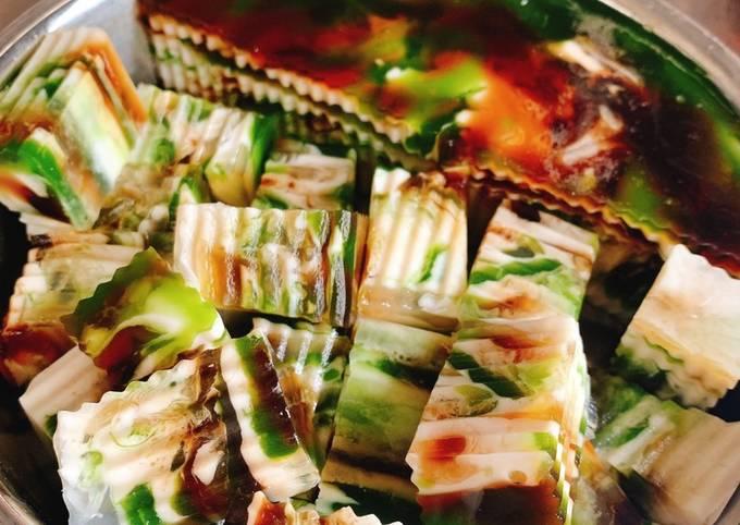 Rau câu sơn thủy - Bánh Quê