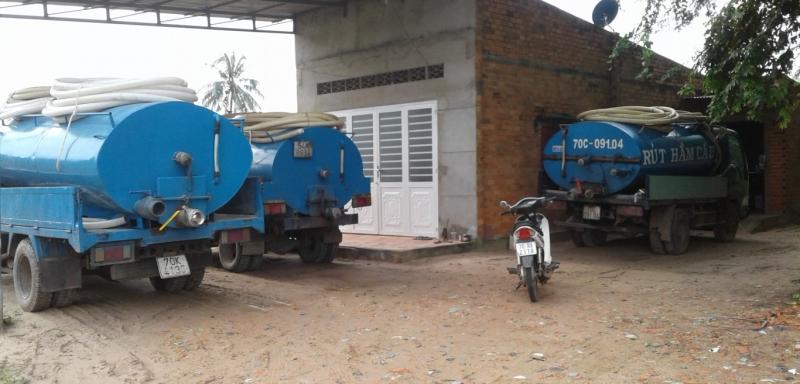 Rút hầm cầu Tây Ninh