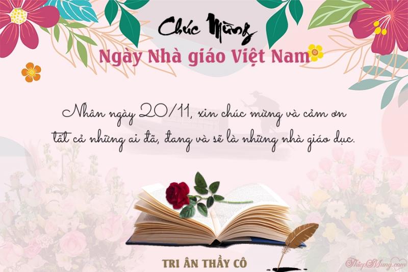 Lời chúc 20/11 hay nhất