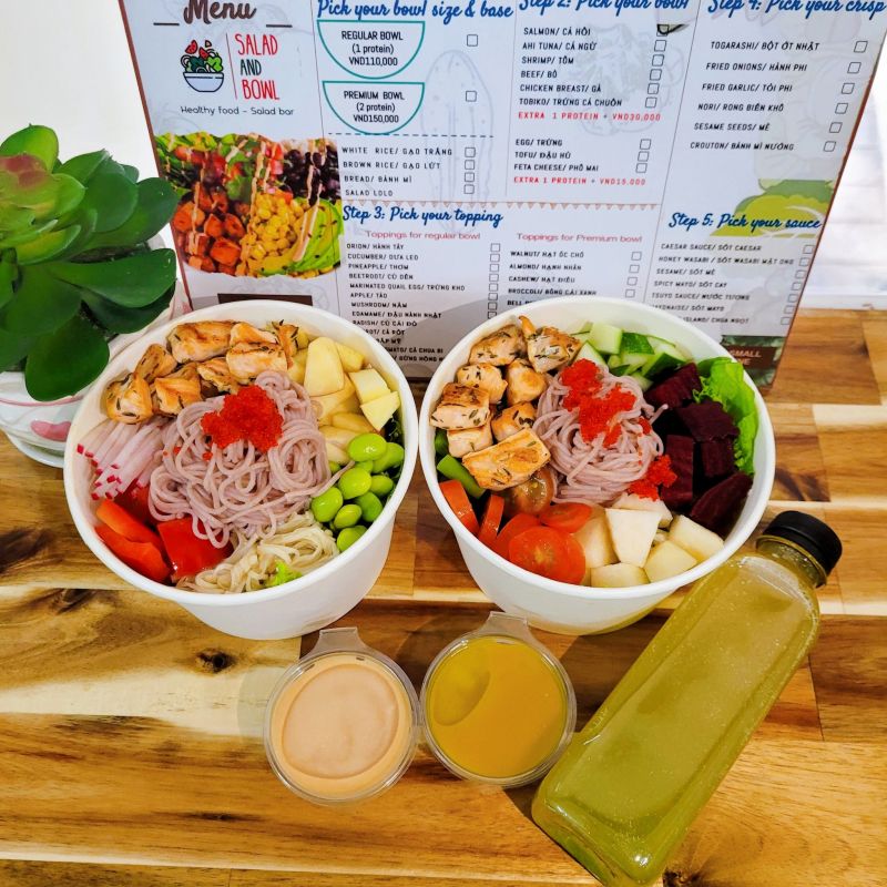 Salad And Bowl