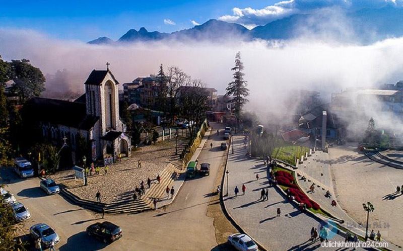 Sapa trong sương sớm