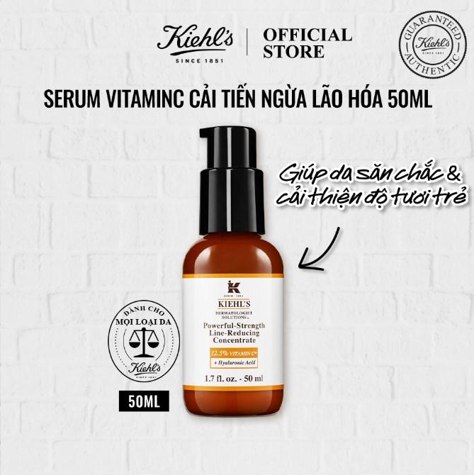 Serum Kiehl's Vitamin C Powerful-Strength Line-Reducing Concentrate