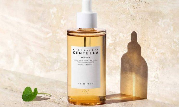 Tinh chất giảm mụn chiết xuất rau má Skin1004 Madagascar Centella Asiatica 100 Ampoule 100ml