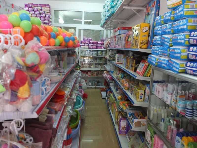 Các sản phẩm được bày bán tại Shop trẻ thơ