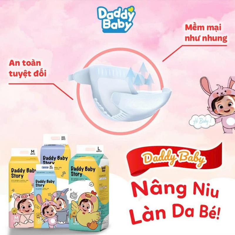 Bỉm Daddy Baby Story phiên bản Việt Nam