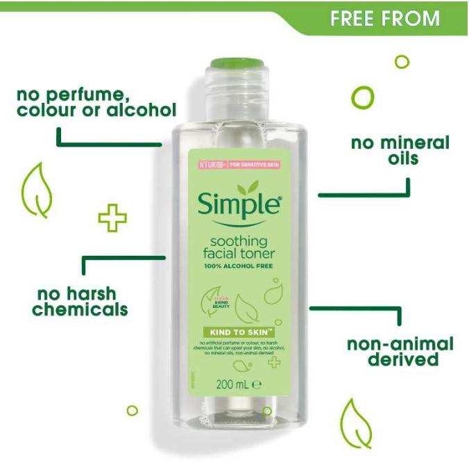 Simple Soothing Facial Toner