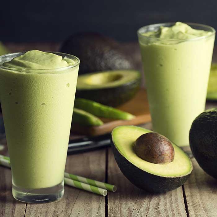 Sinh tố bơ sữa đậu nành