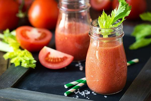 Sinh tố đu đủ kết hợp với cà chua và sữa chua