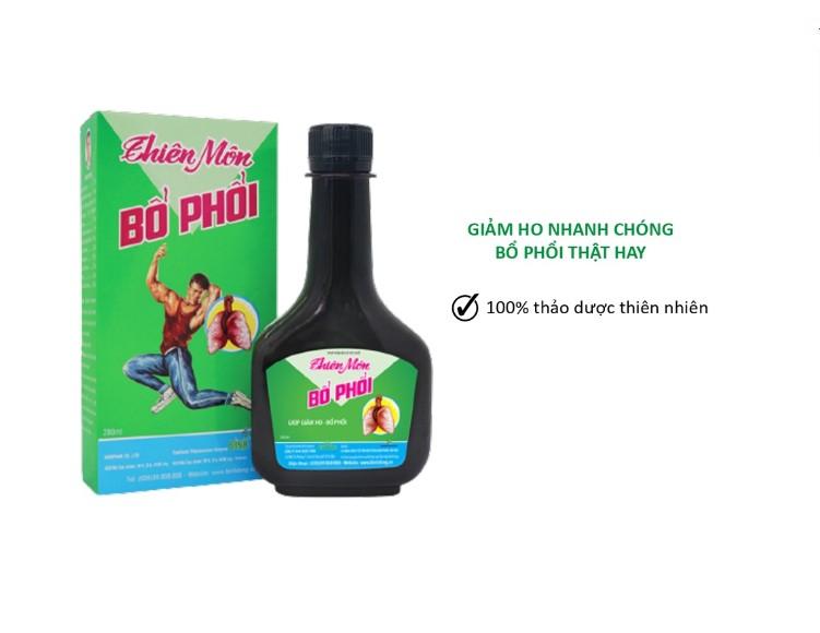 Siro Thiên Môn Bổ Phổi