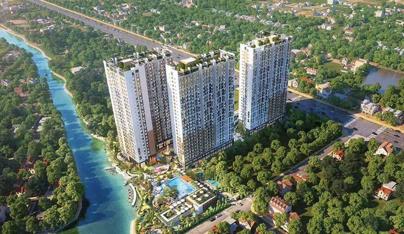 Tổng thể dự án căn hộ Sky Symphony