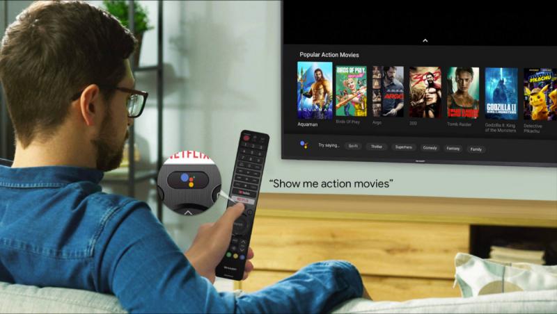Smart TV Sharp 60 inch 4T-C60DK1X 4K Ultra HD