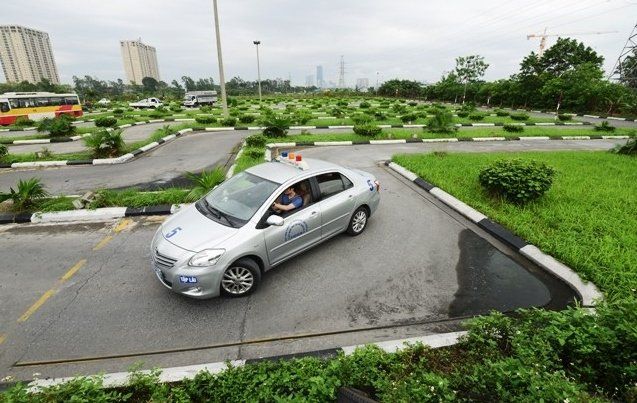Sân thực hành lái xe