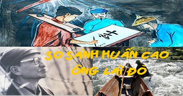 So sánh hình tượng người lái đò sông Đà và nhân vật Huấn Cao bài 6