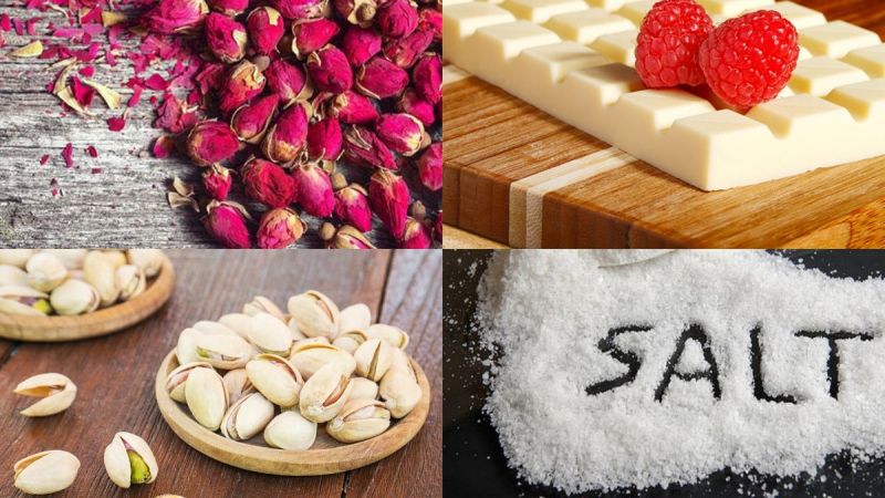Socola hoa hồng hạt dẻ cười