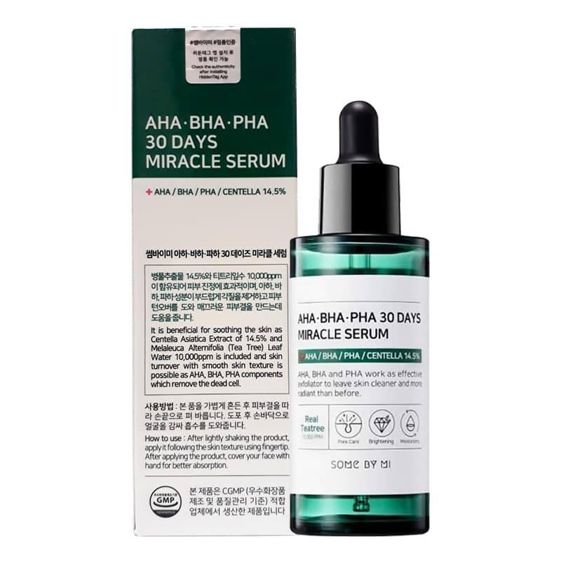 Tinh chất ngừa mụn Some By Mi AHA-BHA-PHA 30 Days Miracle Serum 50ml