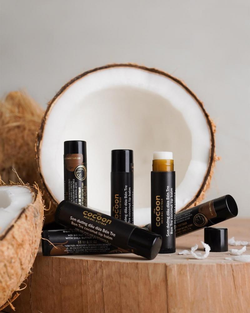 Son dưỡng dầu dừa bến tre the Cocoon