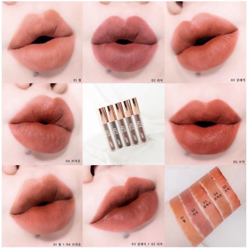 Son kem lì IBIM Bare Mousse Lip Tint