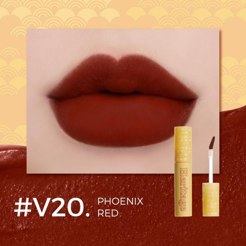 Son kem lì Merzy The Heritage Velvet Tint