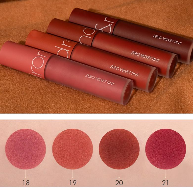 Son kem lì Romand Zero Velvet Tint