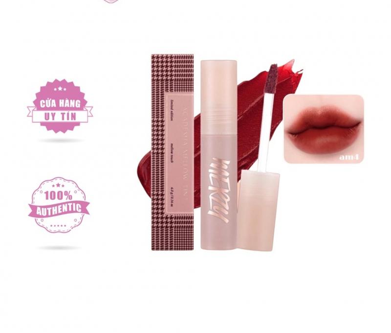 Son kem siêu lì, chuẩn màu, mịn mướt như bơ Merzy Academia Mellow Tint