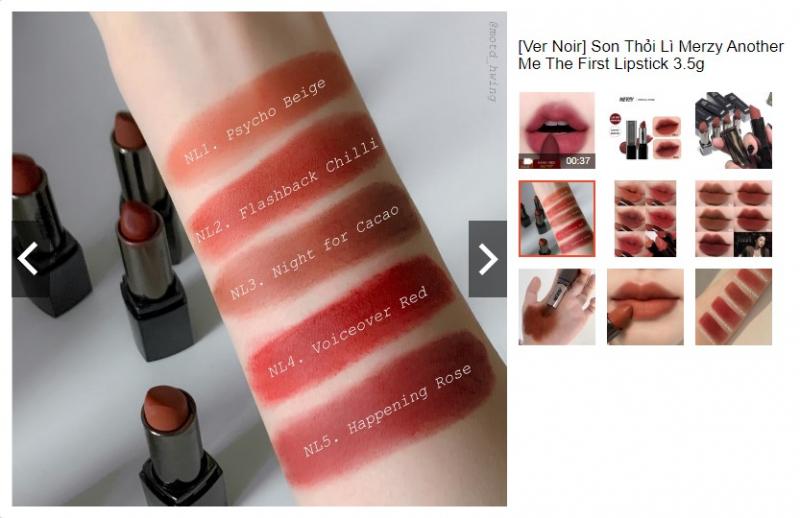 Son Merzy Another Me The First Lipstick