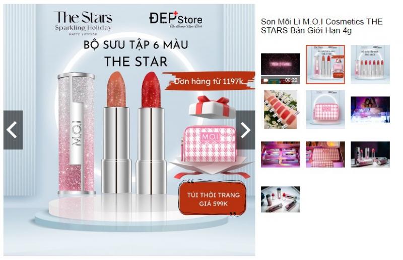 Son M.O.I Cosmetics THE STARS