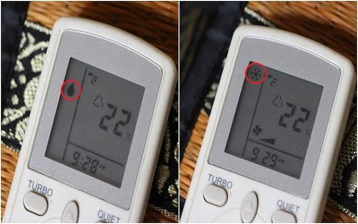 Để ý thời tiết và độ ẩm bên ngoài để lựa chọn chế độ máy lạnh hợp lý