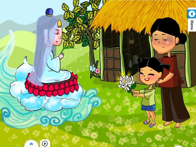 Câu chuyện Bông hoa cúc trắng