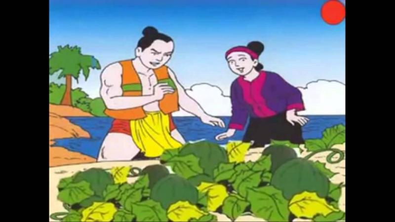 Hai vợ chồng An Tiêm vui mừng vì thành quả mà họ đã cố gắng gieo trồng