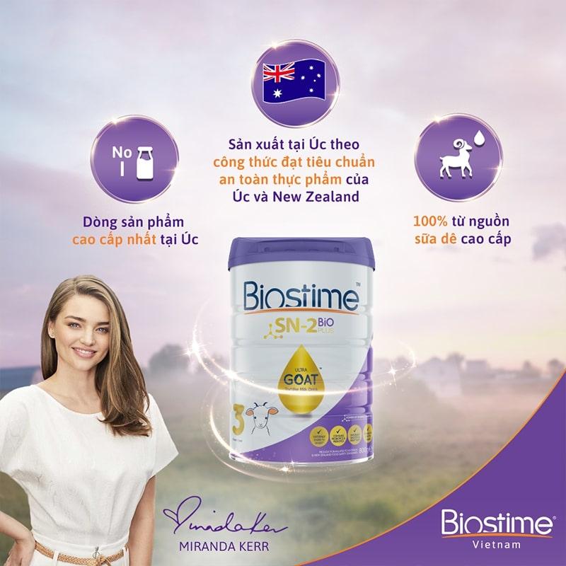 Sữa Dê Biostime Goat Úc