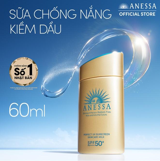 Sữa chống nắng bảo vệ hoàn hảo Anessa Perfect UV Sunscreen Skincare Milk