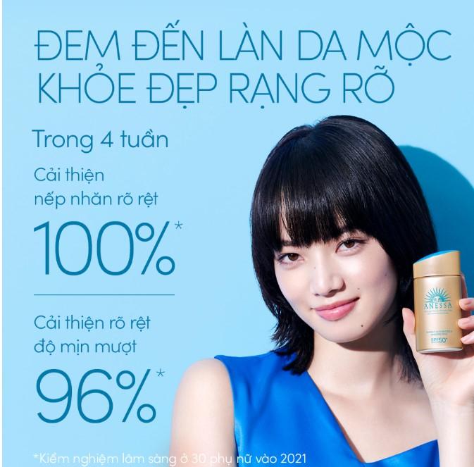 Sữa chống nắng bảo vệ hoàn hảo Anessa Perfect UV Sunscreen Skincare Milk
