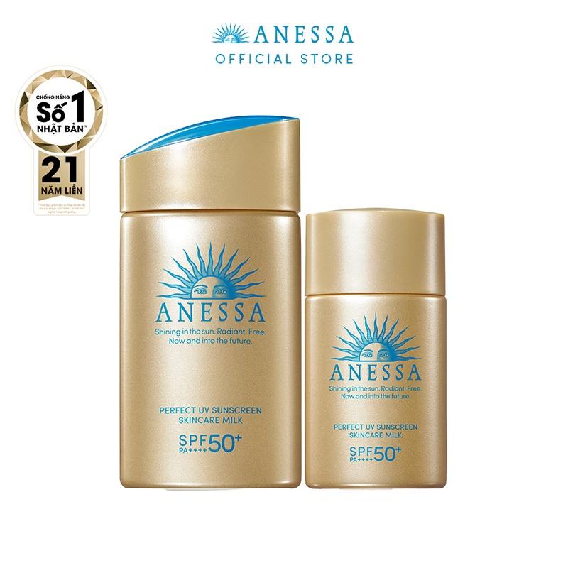Sữa chống nắng bảo vệ hoàn hảo Anessa Perfect UV Sunscreen Skincare Milk 60ml