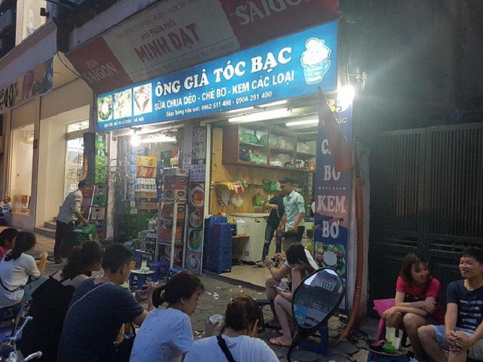 Sữa chua dẻo Ông Già Tóc Bạc