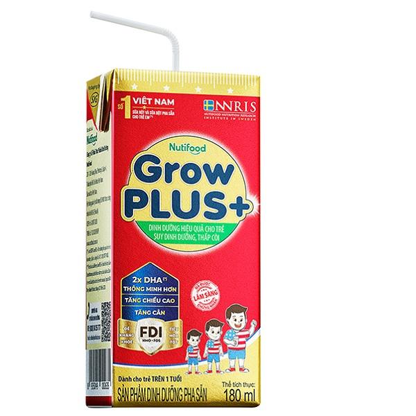 Sữa công thức pha sẵn Nuti Grow Plus+