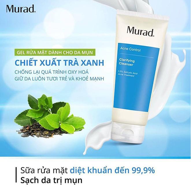 Sữa rửa mặt cho da mụn Murad Acne Control Clarifying Cleanser