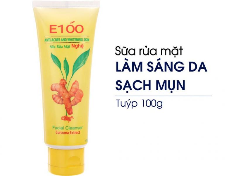 Sữa rửa mặt nghệ E100