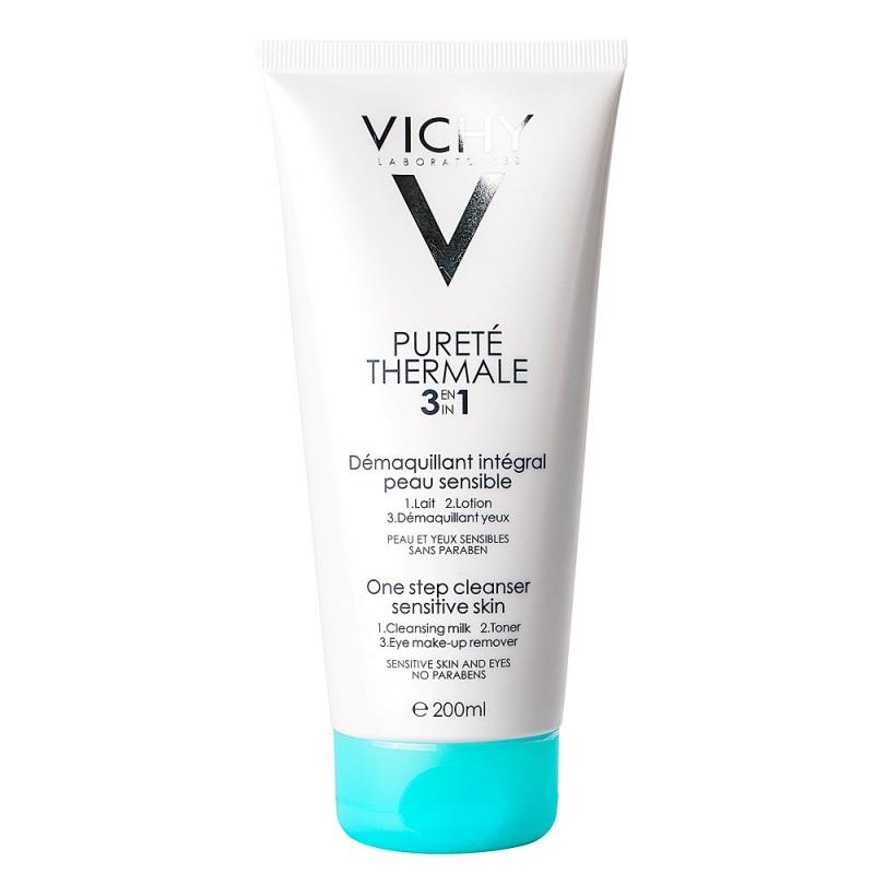 Sữa rửa mặt tẩy trang 3 tác dụng Vichy Purete Thermale 3in1