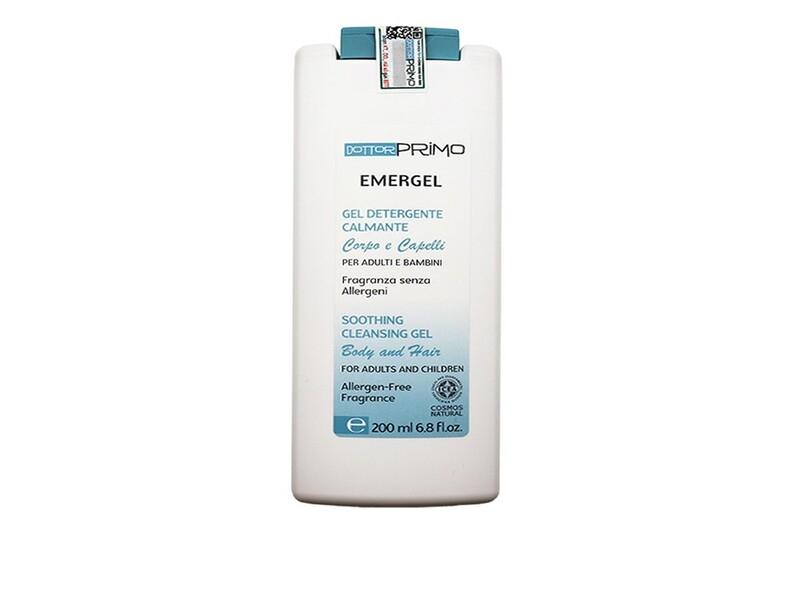 Sữa tắm hữu cơ cho da nhạy cảm, viêm da cơ địa DottorPrimo Emergel 200ml